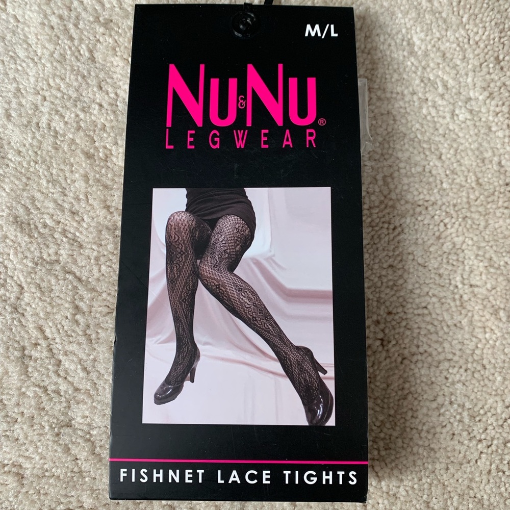 Fishnet lace tights 4 pairs